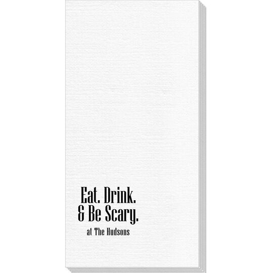 Eat Drink & Be Scary Deville Guest Towels